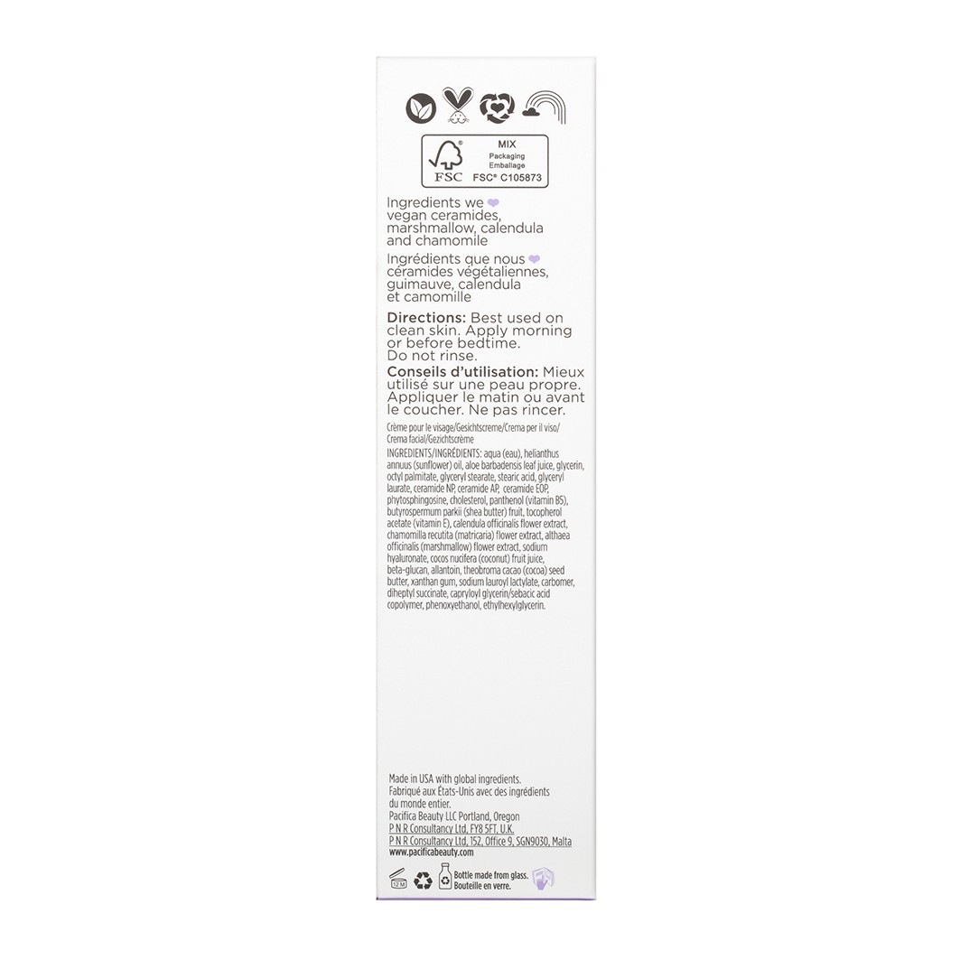 Pacifica Lotion protectrice pour le visage VeganCeramide