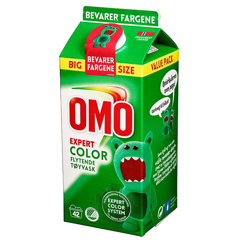 Omo Omo Color carton de 1,5 l
