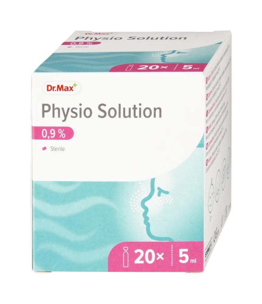 DR. MAX Dr. Max Physio Solution 20 x 5 ml Hydratatie van slijmvliezen