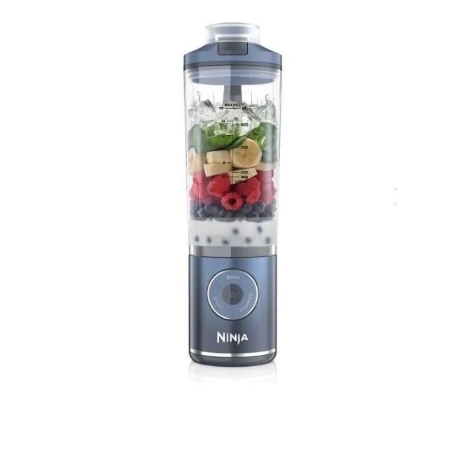 NINJA Blast Max tragbarer Mixer – BC251EUNV – 530-ml-Behälter – 2 Stunden Akkulaufzeit – Kabellos – BPA-frei – Blau