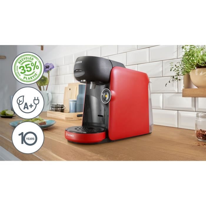 Cafetera multifunción BOSCH TASSIMO - TAS163E - T16 Finesse - 1400 W - 0,7 L - Roja