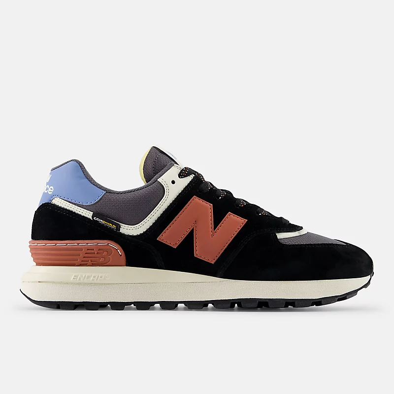 Unisex 574 LEGACY - Czarny z czerwonym