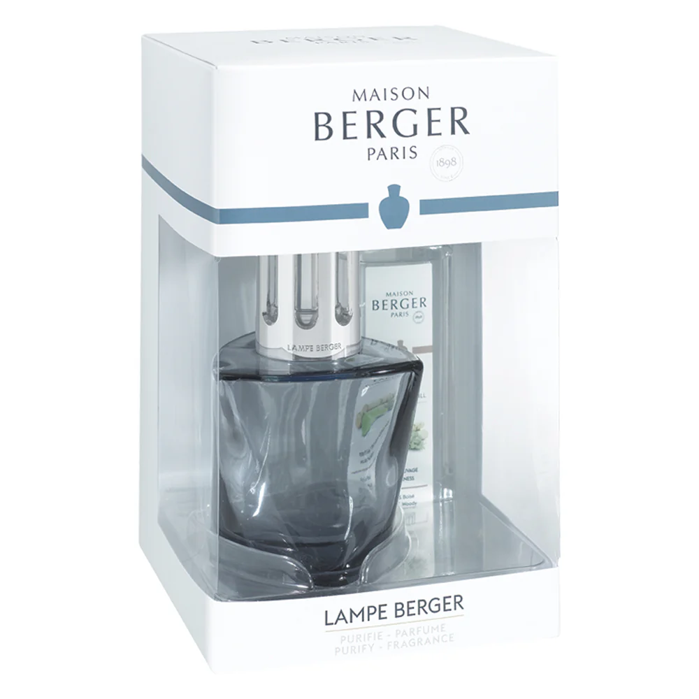 Lampe Coffret Terra Noir - Cofanetto con Lampada, Lampada Catalitica, Profumo per Lampada Catalitica