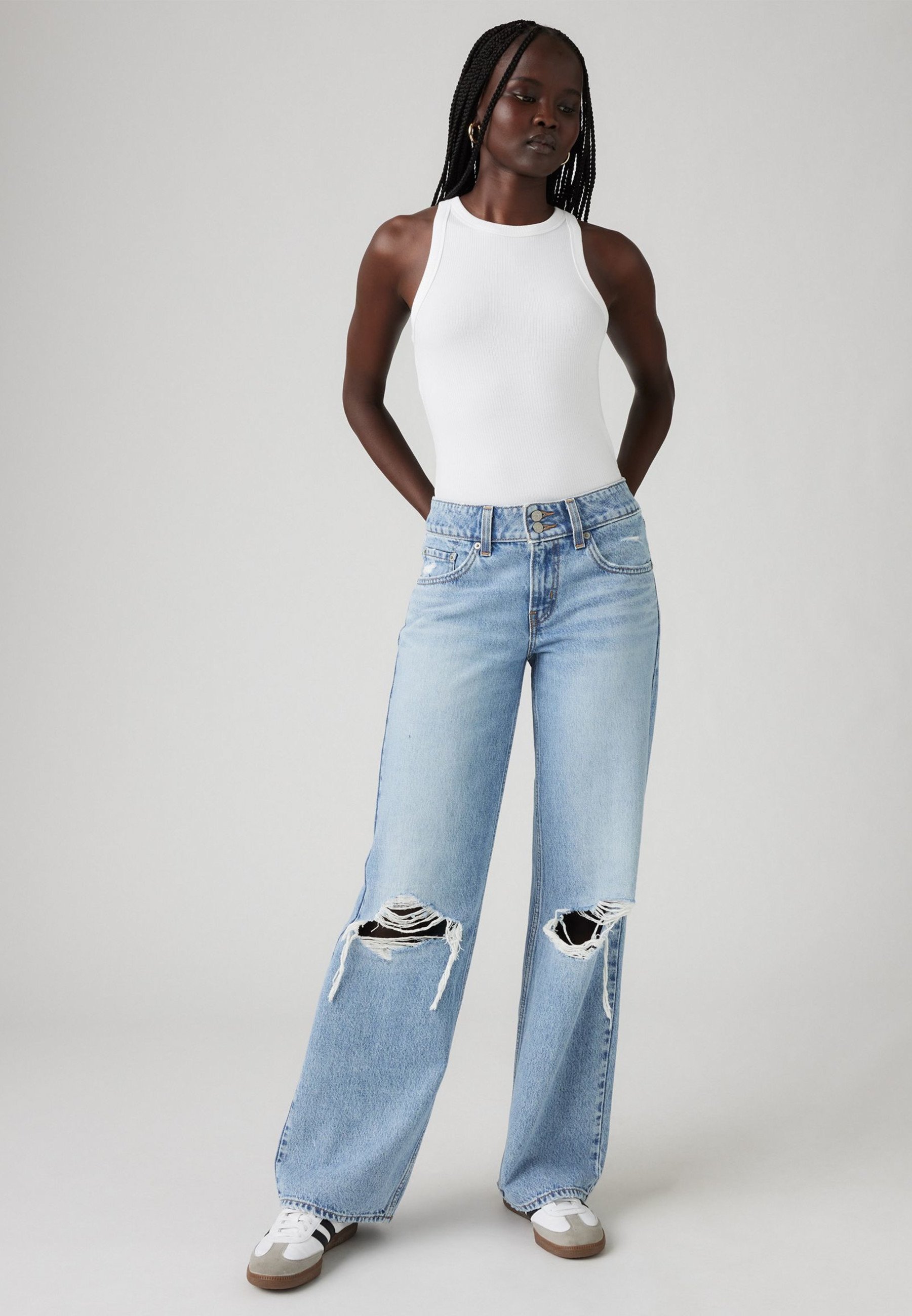 Levi's® SUPERLOW - Relaxed fit jeans - tafelgesprek met dx