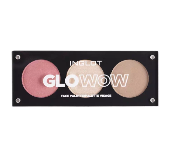 Inglot Glowow paleta do makijażu twarzy 7g
