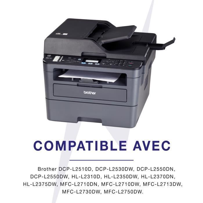 TONERMEDIA - x2 Toner Brother TN2420 TN2410 compatible HL-L2350DW DCP-L2530DW HL-L2370DN MFC-L2710 HL-L2370DN HL-L2375DW