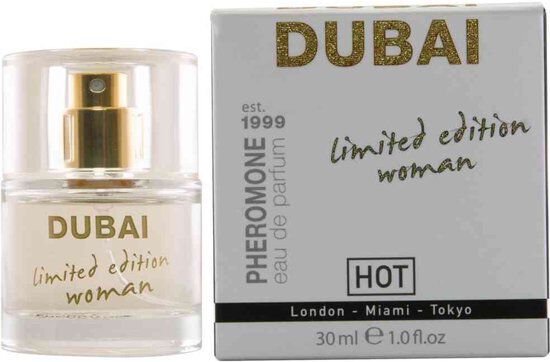 Het feromonparfym DUBAI limited edition dam