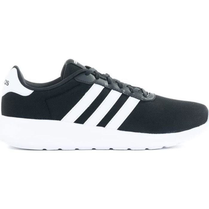 Zapatillas ADIDAS Lite Racer 30 negras - Hombre/Adulto - Con cordones - Sintéticas - Planas