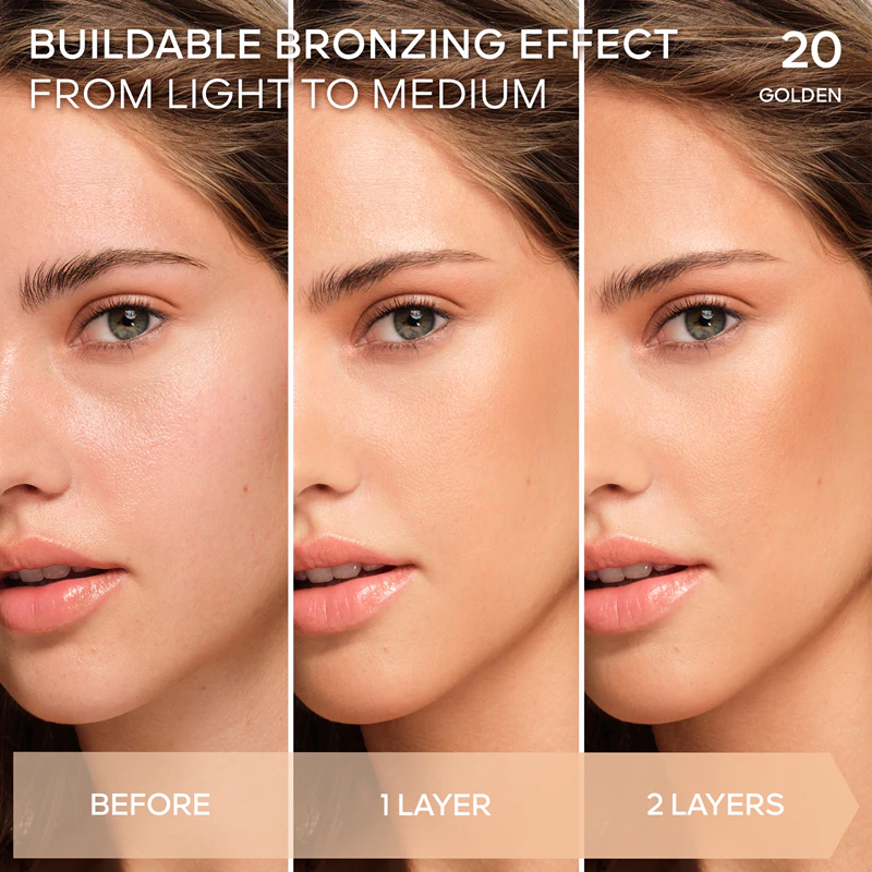 GUERLAIN Terracotta Joli Teint Hidratante com Cor Protetor e Base Iluminadora de Aparência Natural FPS 20