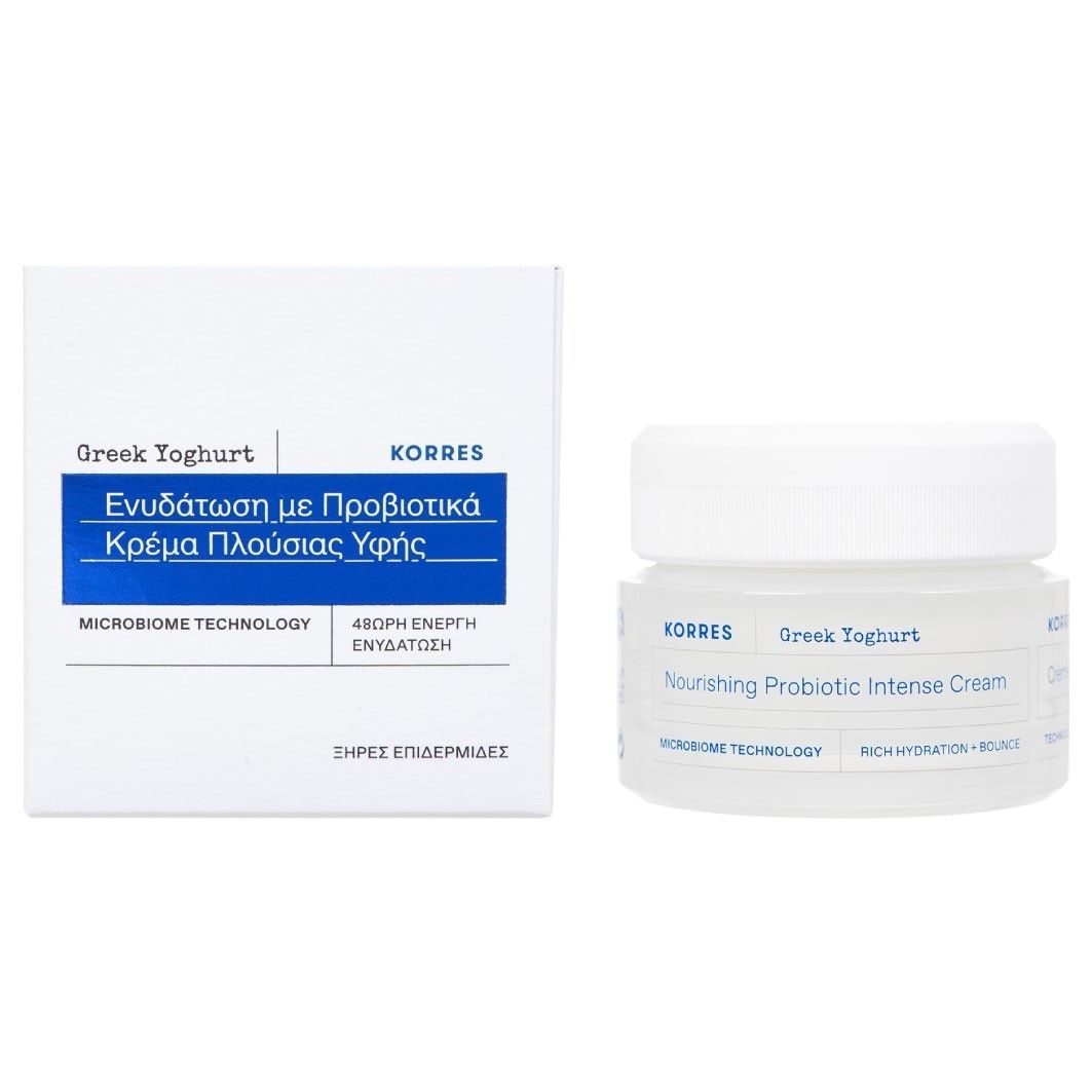 KORRES sejas krēms grieķu jogurts barojošs probiotiķu intensīvs krēms - 40 ml