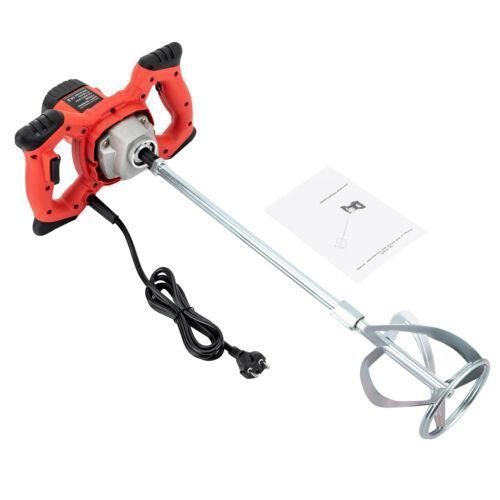 1500W 6 velocidades Eléctrica Rührwerk Rührgerät Mörtelrührer Handmischer Beton Rührer 220V para Werk