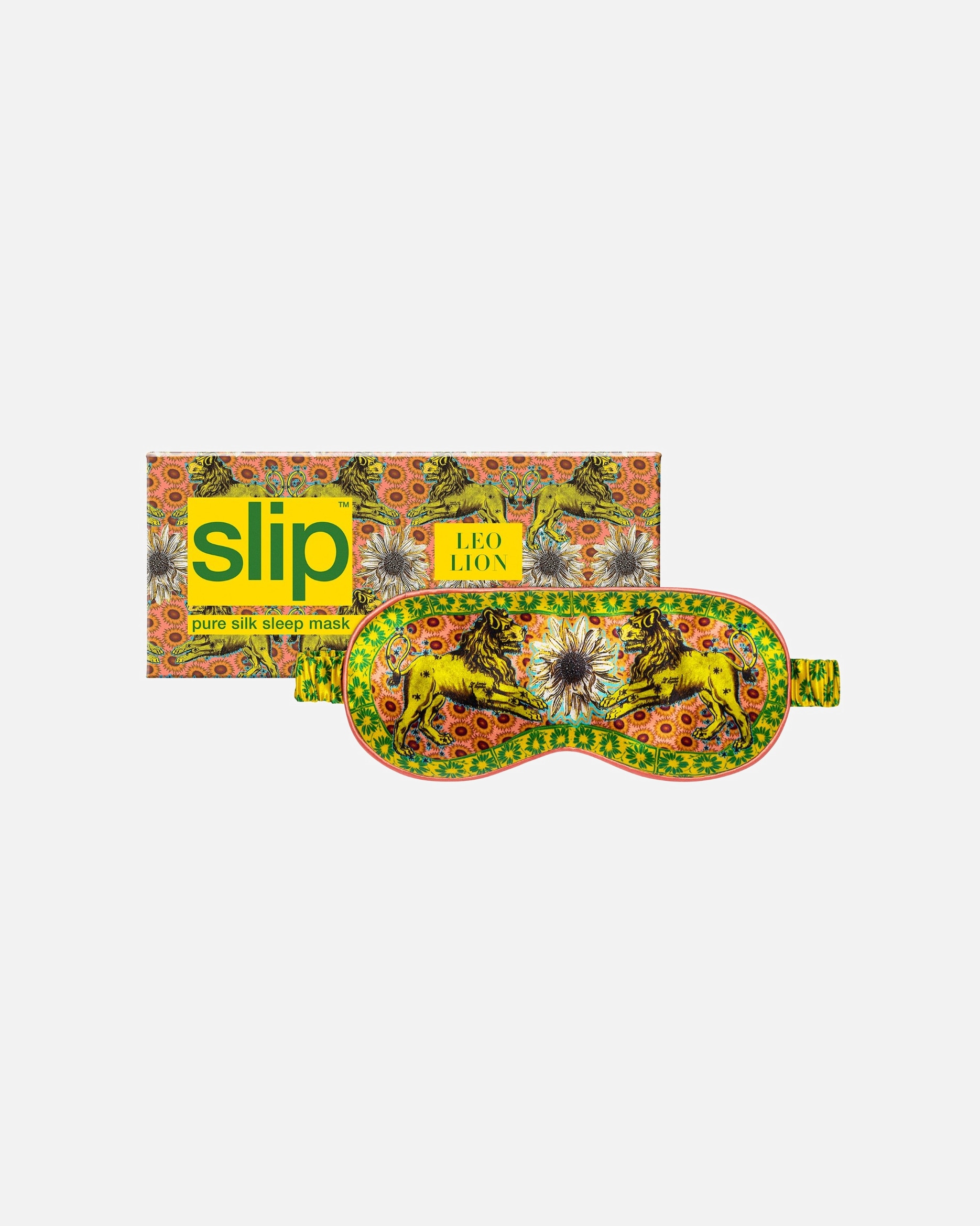 Slip slip pur silk sleep mask - zodiac - leo