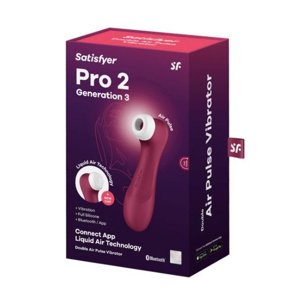 Pro 2 Generation 3 s tekočim zrakom z APP Naprave za sesanje klitorisa