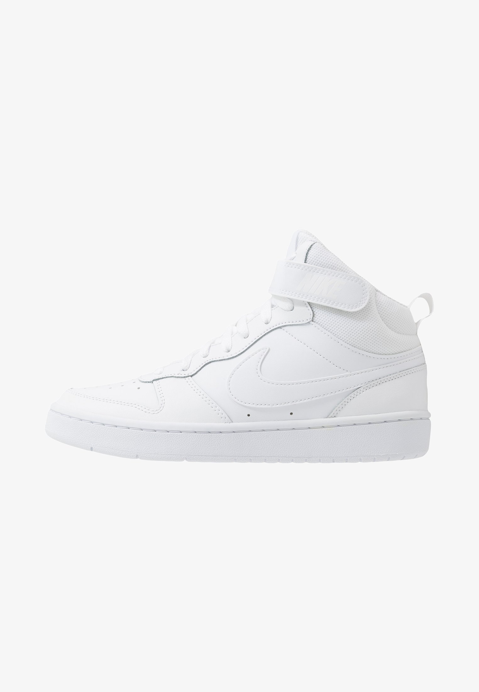 Nike Sportswear COURT BOROUGH MID 2 UNISEX - Hoge sneakers - wit