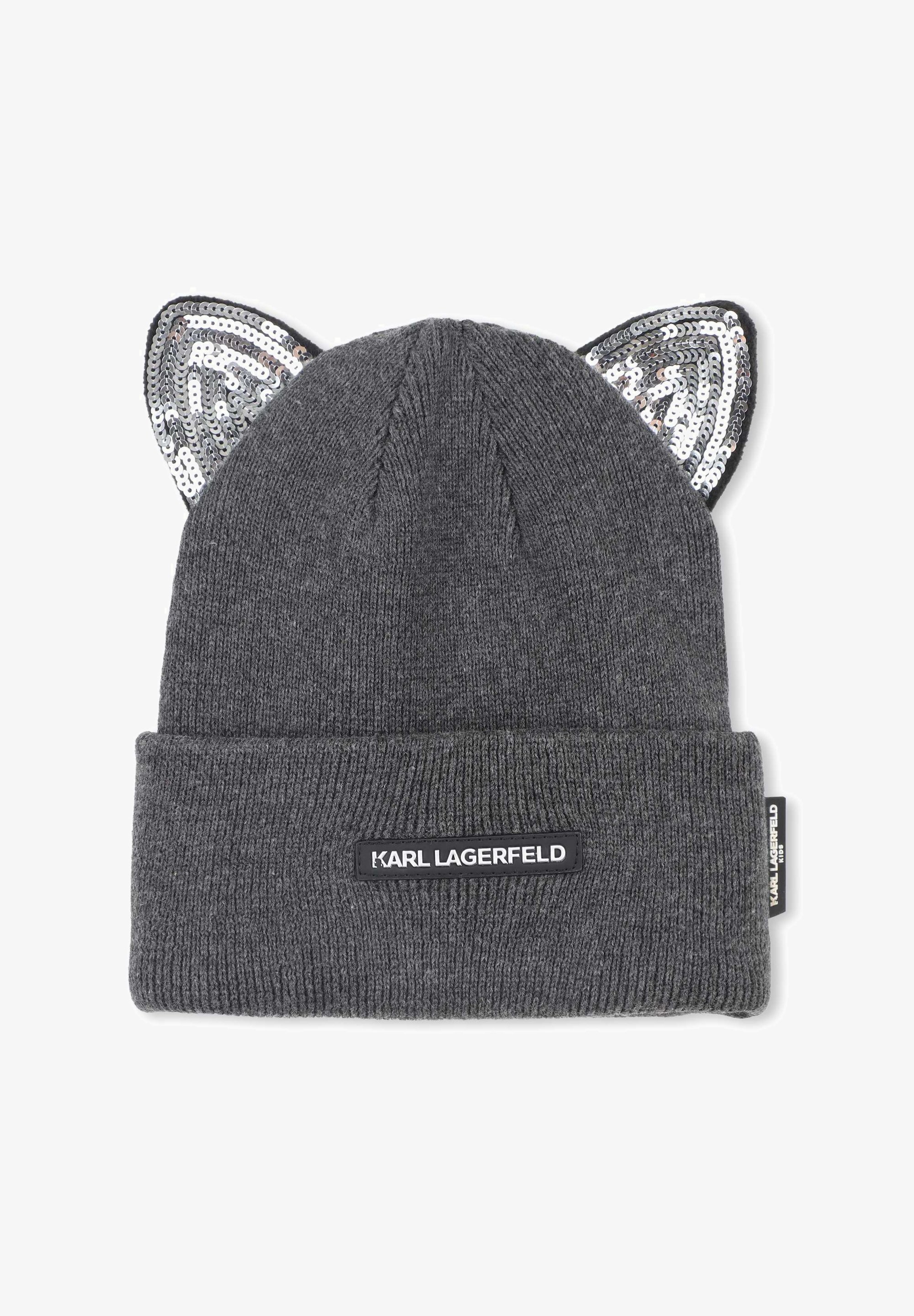 KARL LAGERFELD KIDS Mütze - Anthrazit