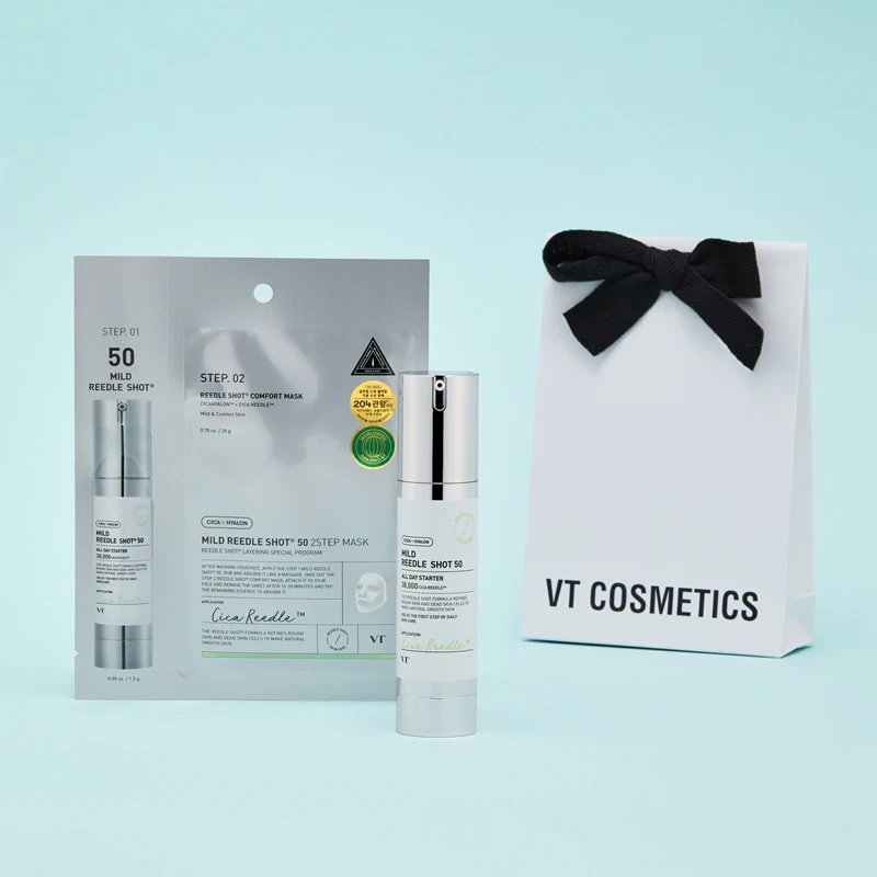 VT Cosmetics Reedle Shot 50 2-Step Mask intensīvi atjaunojoša maska divfāžu ādas kopšanai