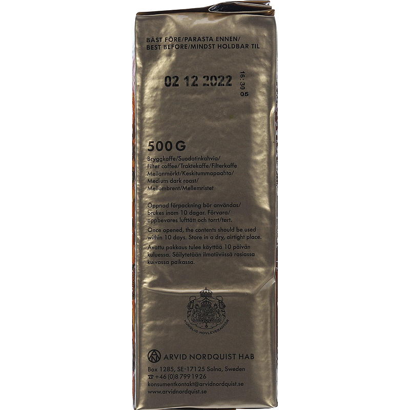 Arvid Nordquist Classic Grand Dia 500g, filtermalet