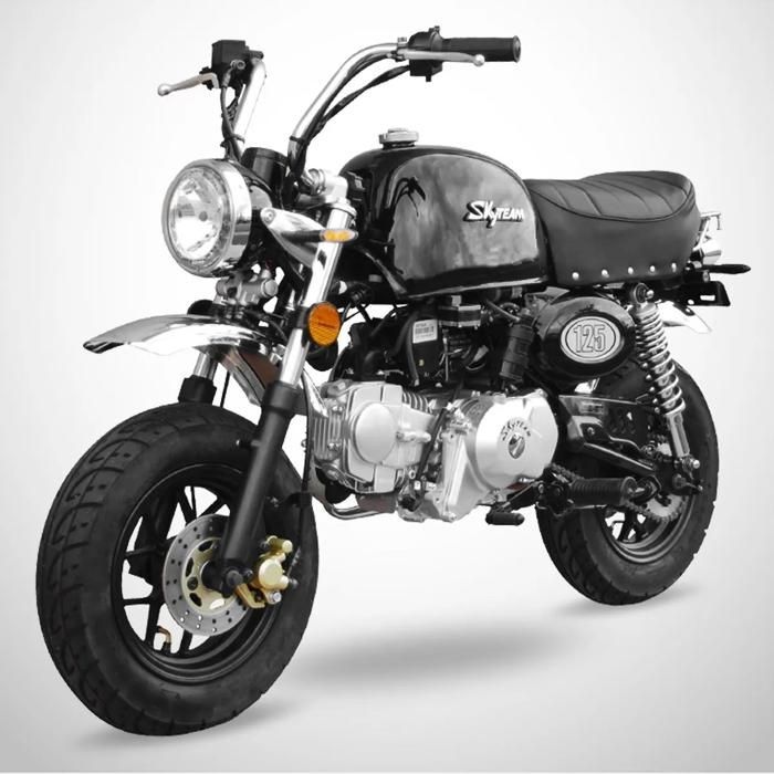 Mini Moto GORILLA 125 SKYTEAM / Zwart
