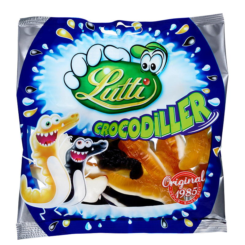 Krokodiller 130 g Lutti