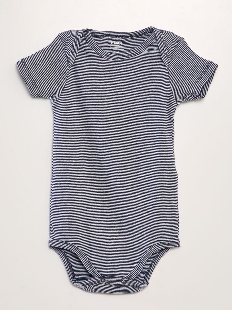 Set van 3 bodysuits - BLAUW