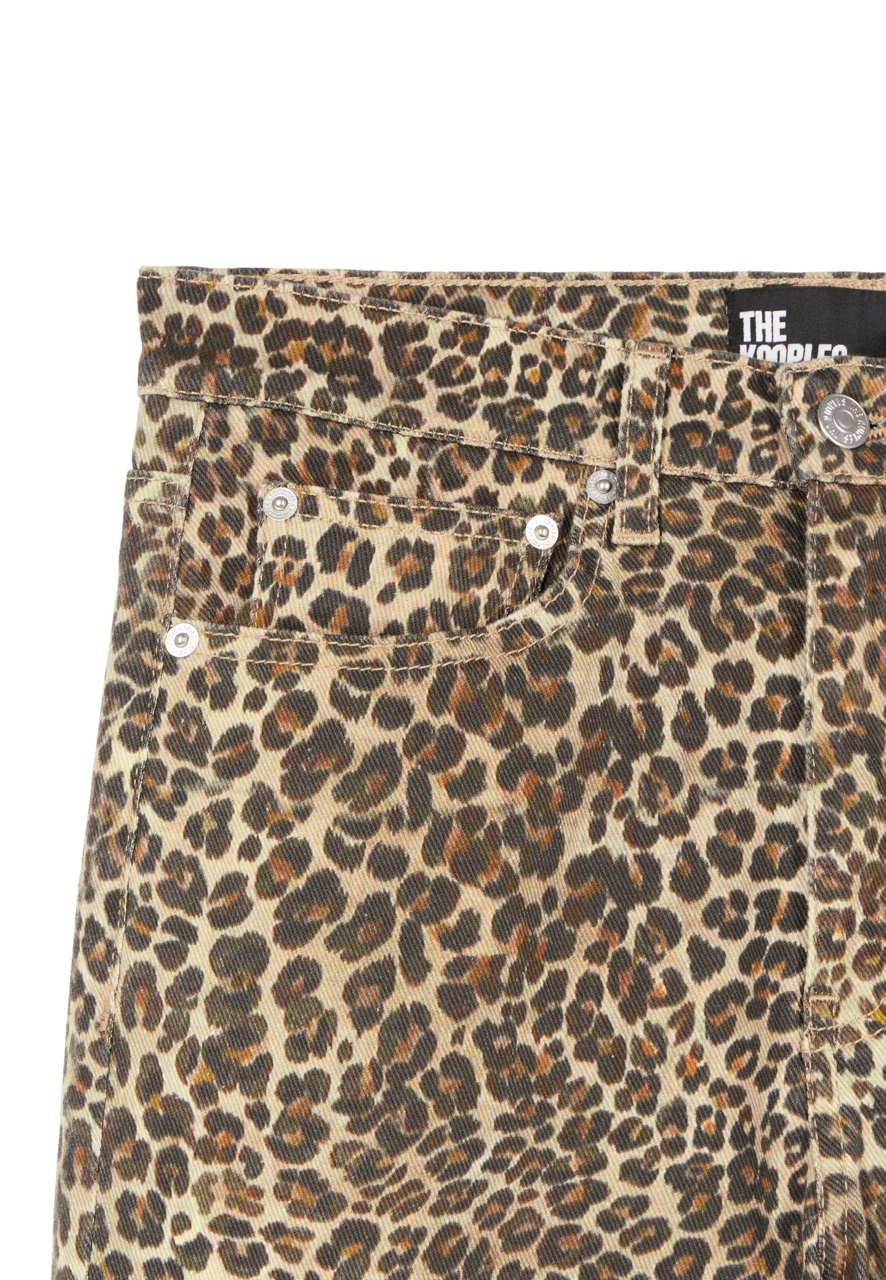 The Kooples jeans met rechte pijpen - bruin