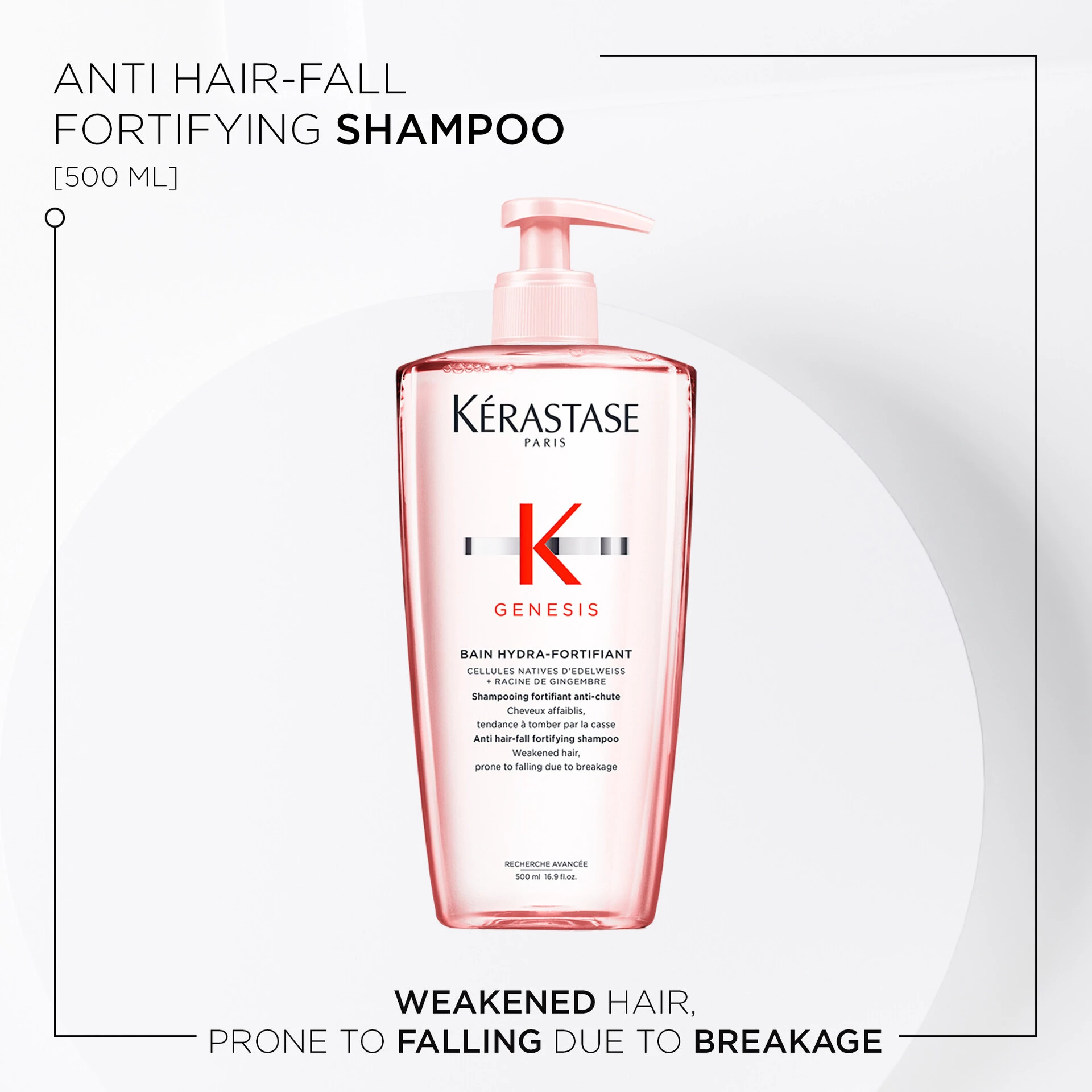 Genesis Hydra-Fortifying sampon 500 ml - Kérastase
