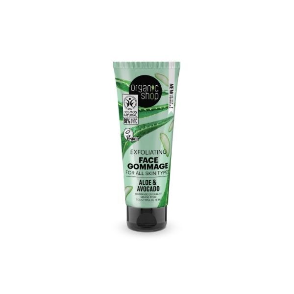 Organic Shop Exfoliační pleťová gomáže pro všechny typy pleti 75 ml