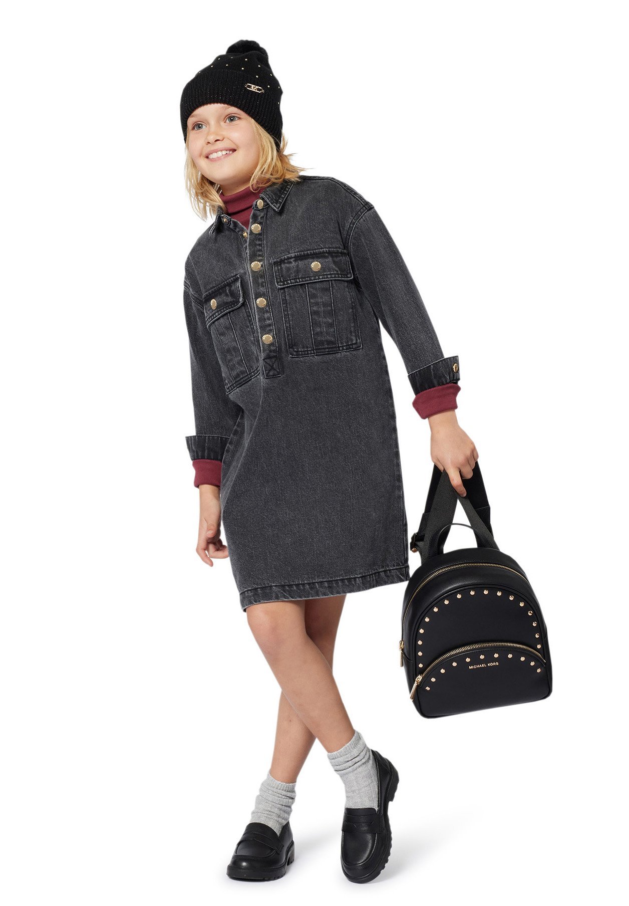 Michael Kors Kids Pull On - Beanie - zwart