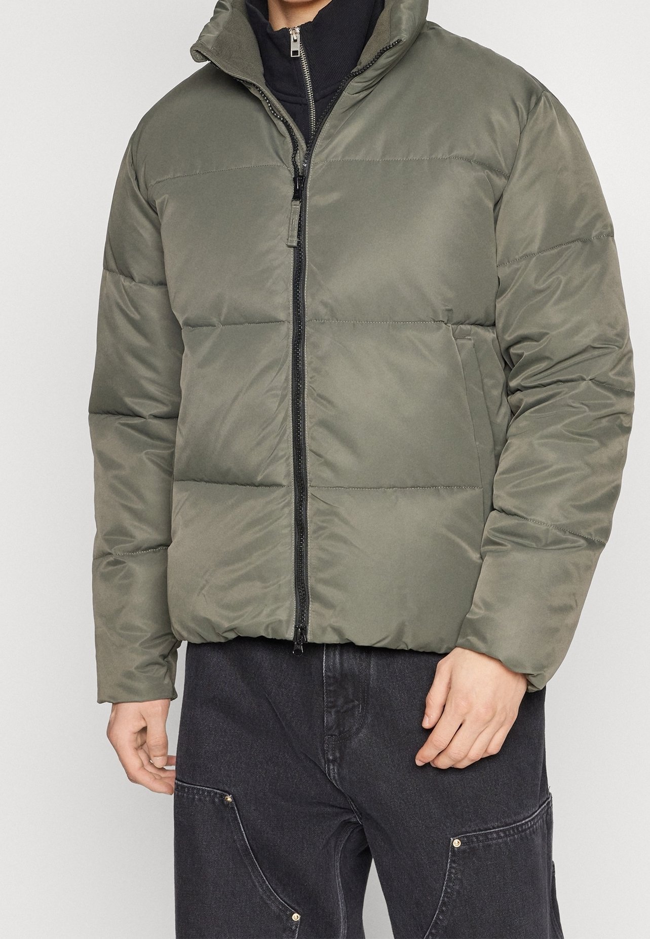 Pantalon cargo Abercrombie & Fitch - gris foncé