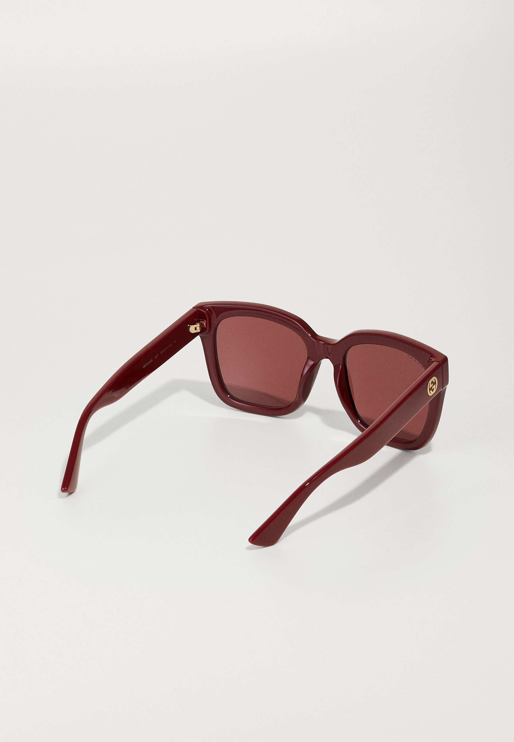 Lunettes de soleil Gucci - bordeaux/rouge