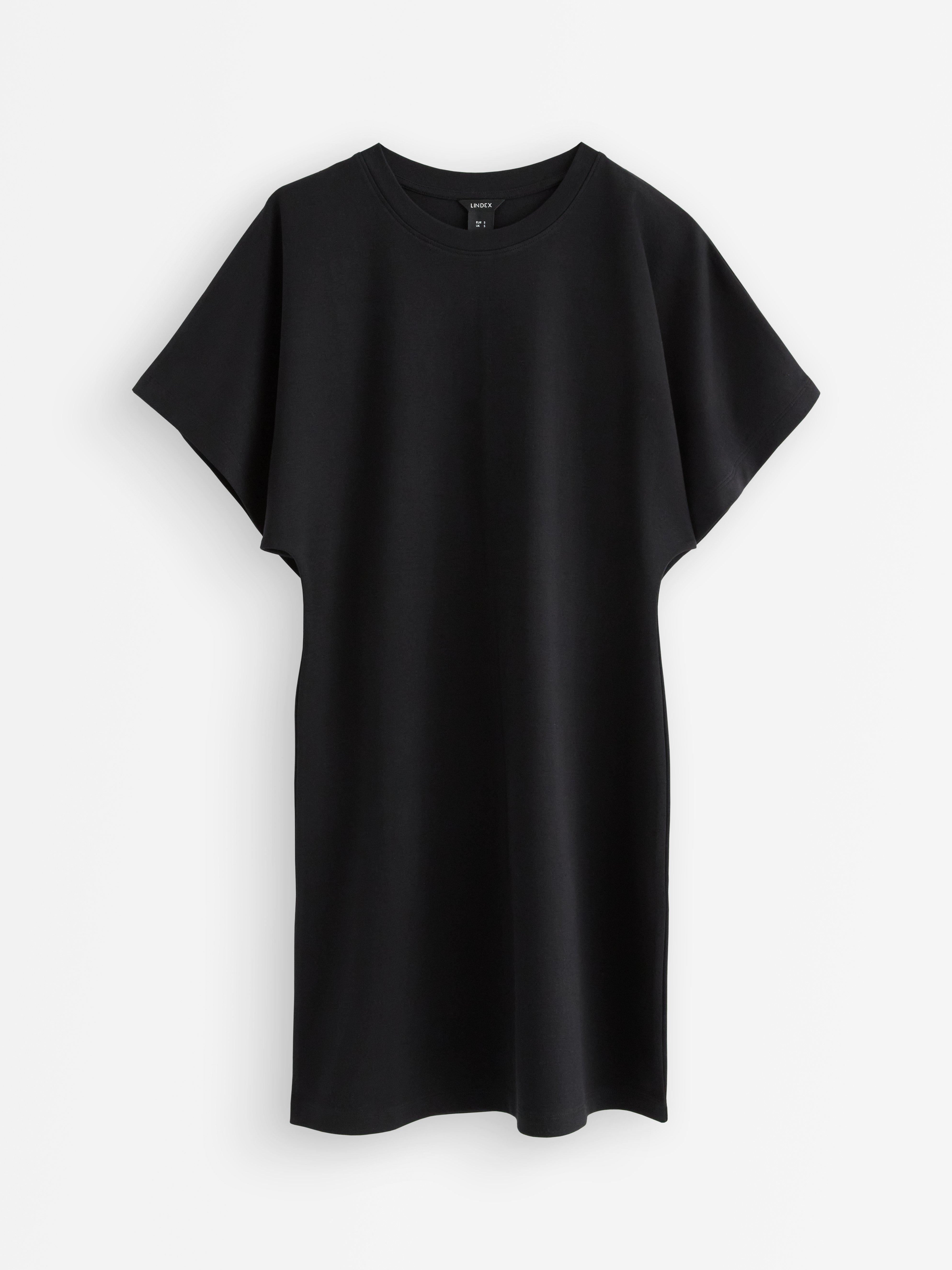 Vestido camiseta preto