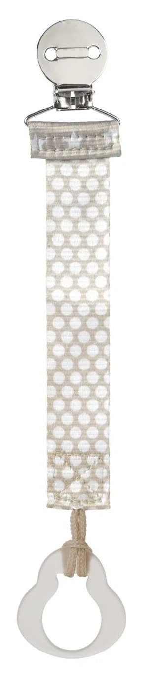 CHICCO Chicco Fashion Clip Schnullerhalter 1 Stück Neutral