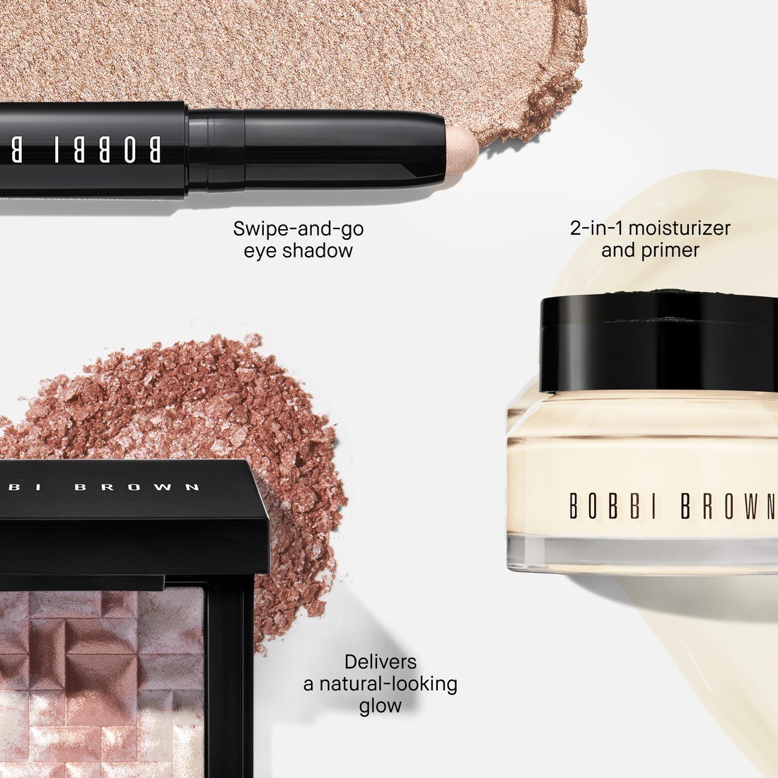 Bobbi Brown SWEET SUITE COLLESCTION „Beauty Essentials“ makiažo rinkinys – 1 dalis