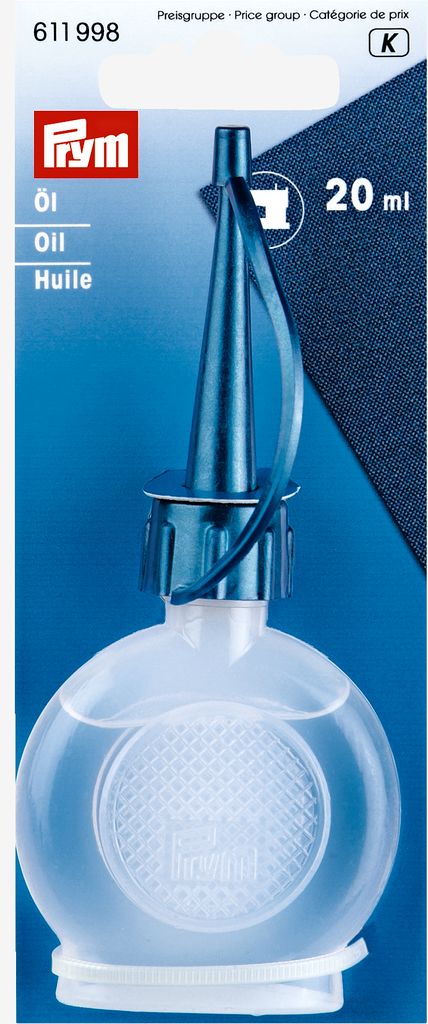 Šujmašīnu eļļa 20ml