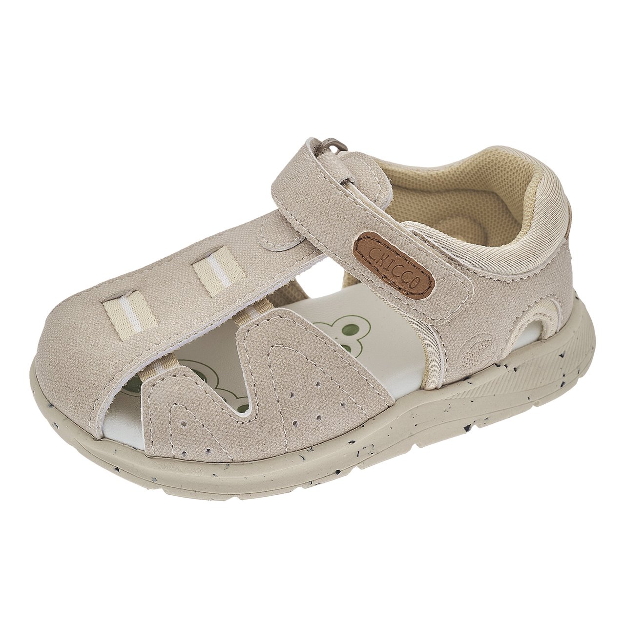 Sandalias cerradas Cardiff beige niño