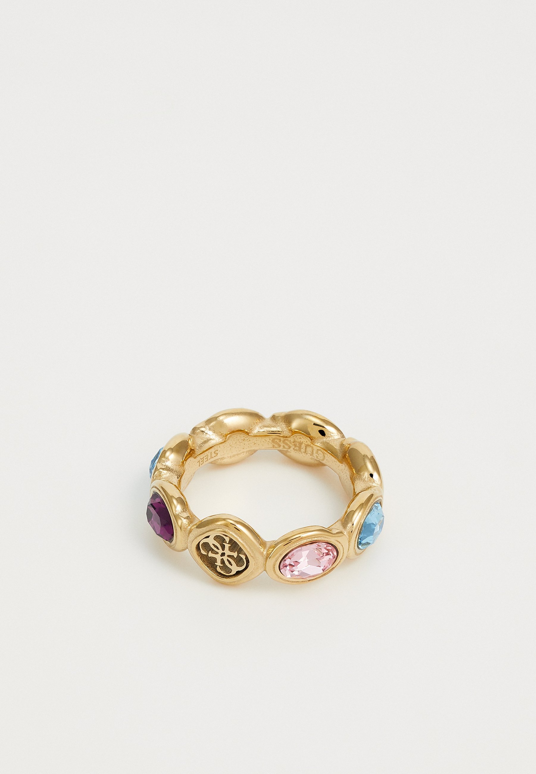 Guess MAMOUNIA - Bague - couleur or jaune/multicolore