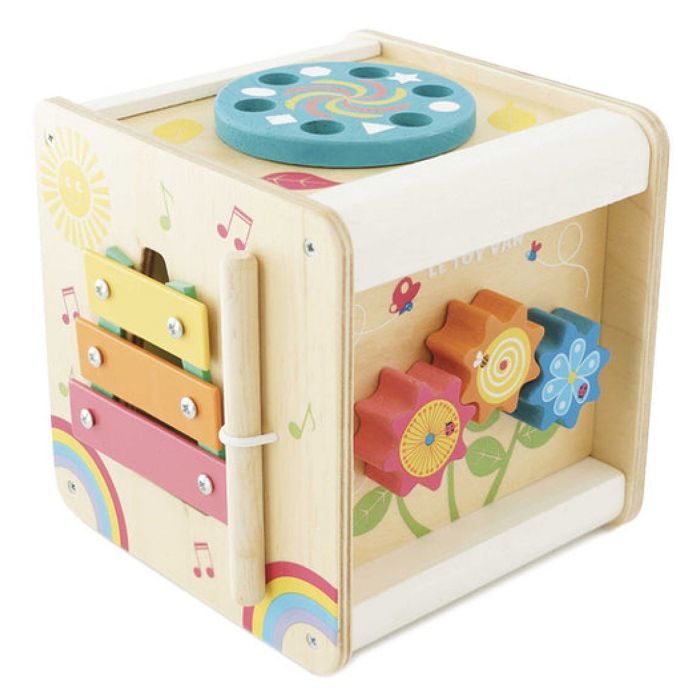 De speelgoedbus - Kleine activiteitenkubus - JH PRODUCTS