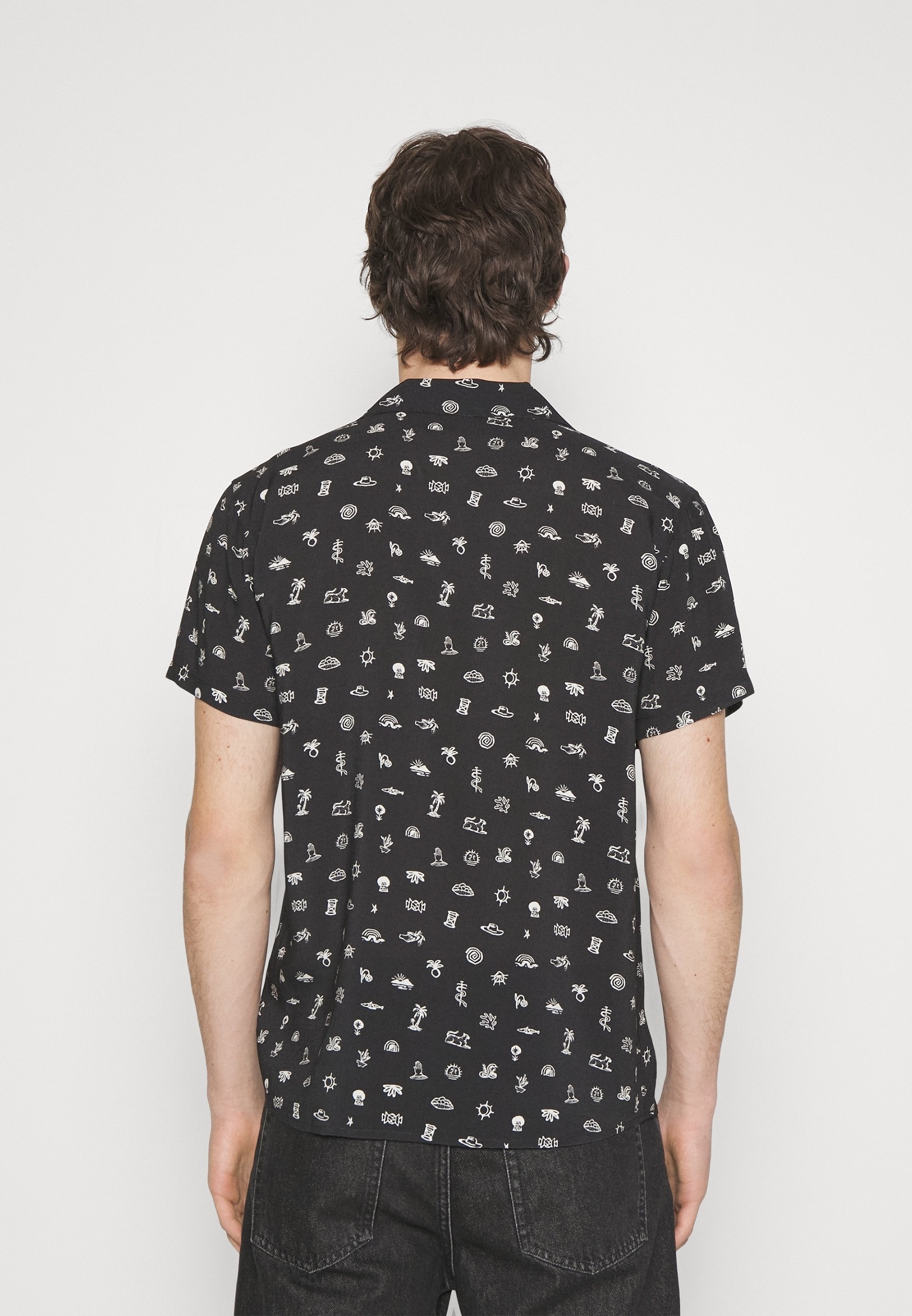 Kaotiko shirt - zwart