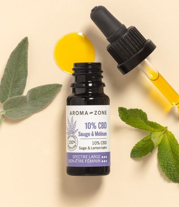 10% CBD olej Šalvěj a meduňka - 10 ml