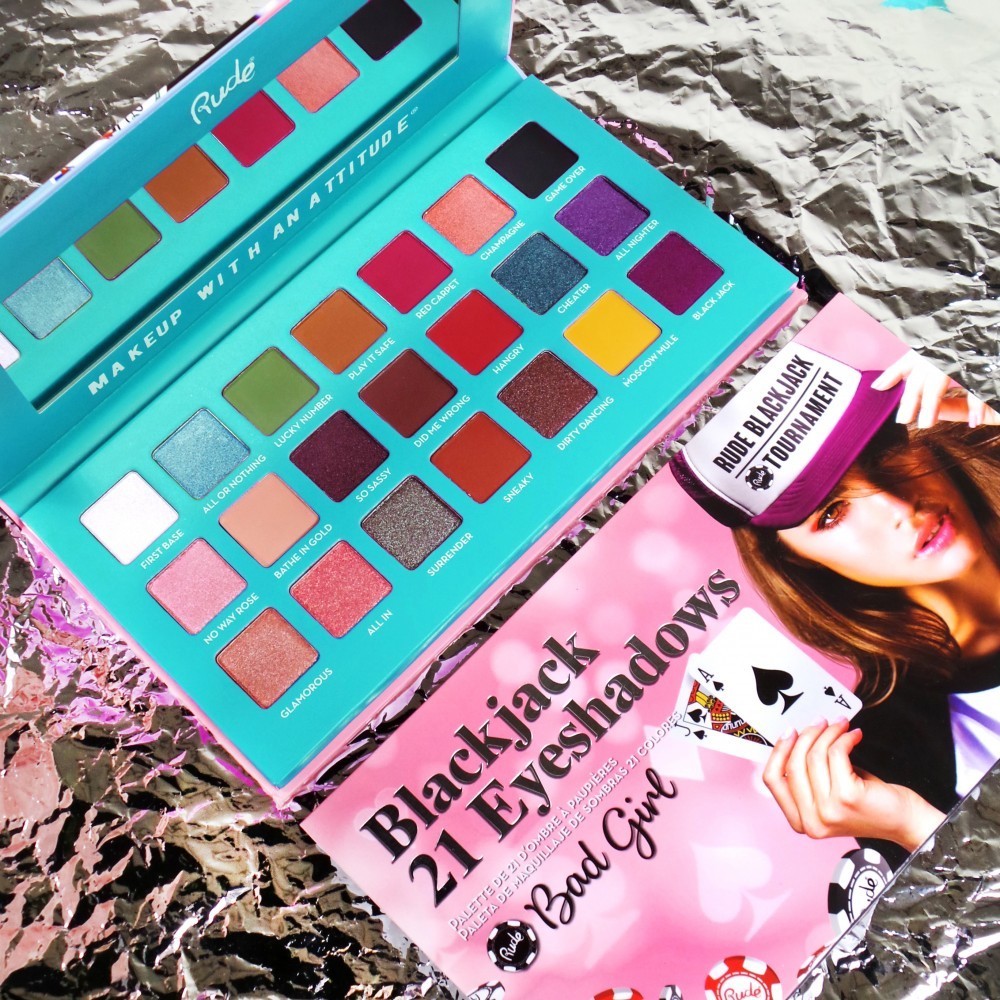 Rude Cosmetics Palette de fards à paupières cocktail