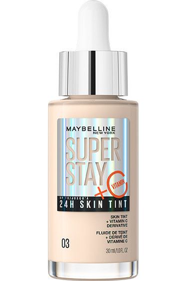„SuperStay Skin Tint“ 24 val. makiažo pagrindas su vitaminu C Makiažo pagrindai