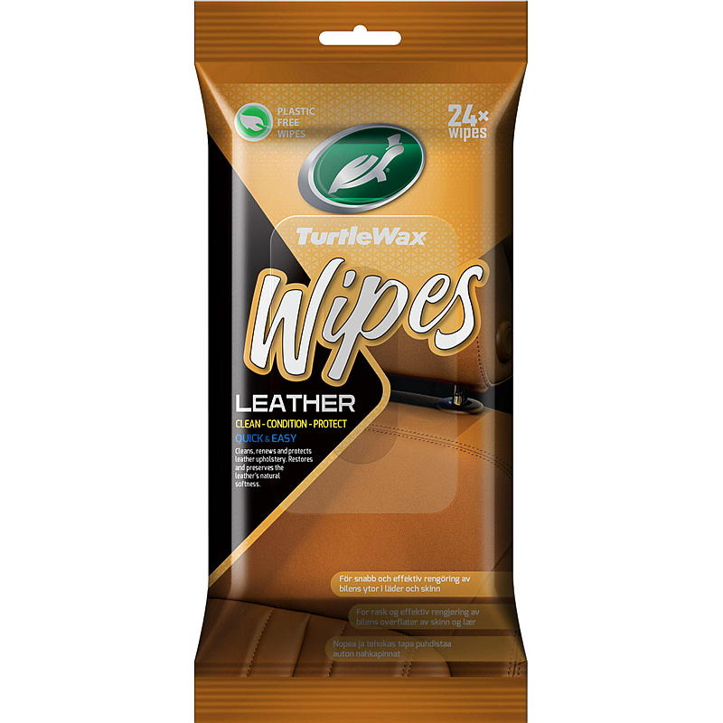 Turtle Wipes læder fladpakke, Turtle Wax