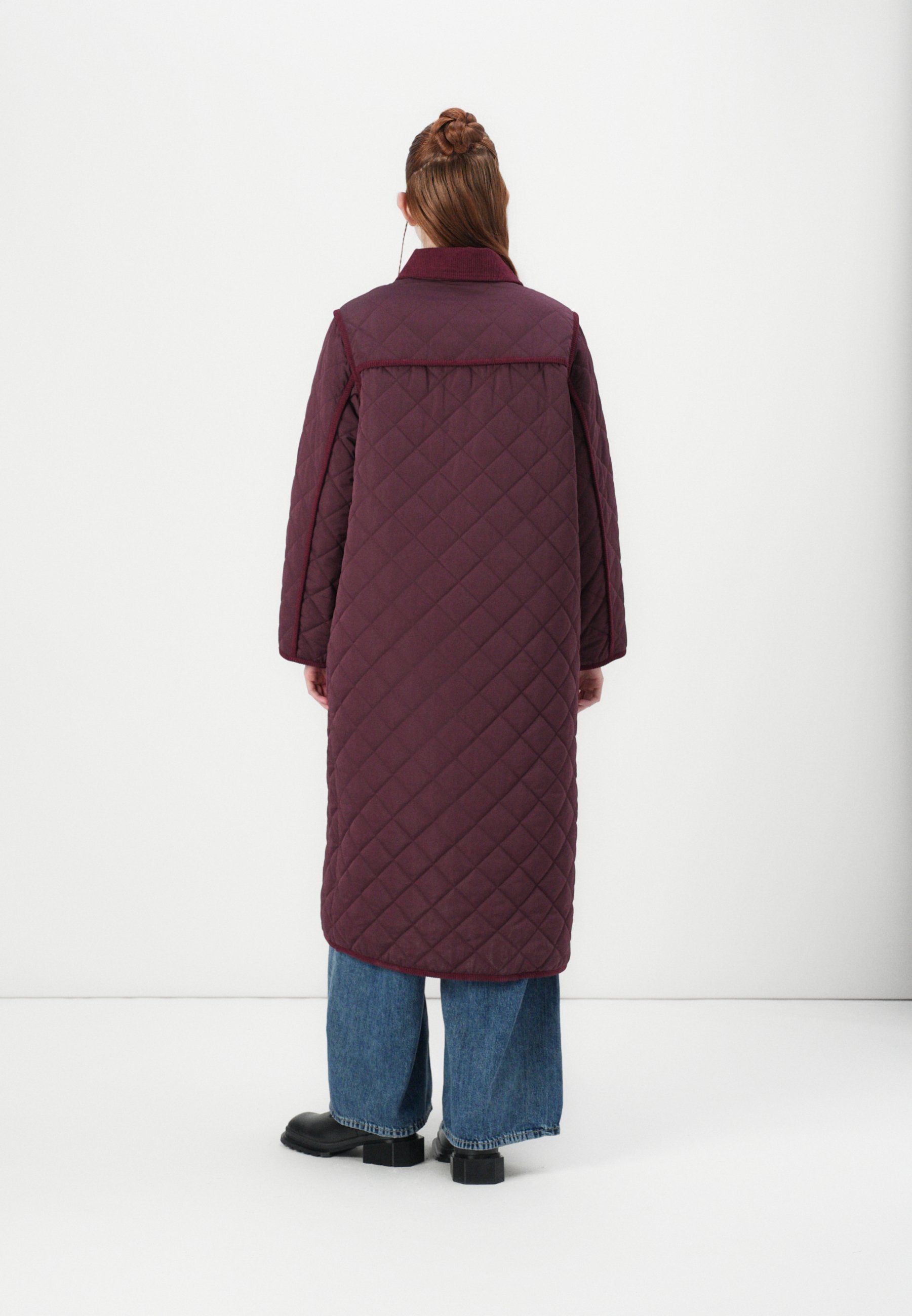 Vero Moda VMEMILY LONG - Winterjas - wijnproeverij