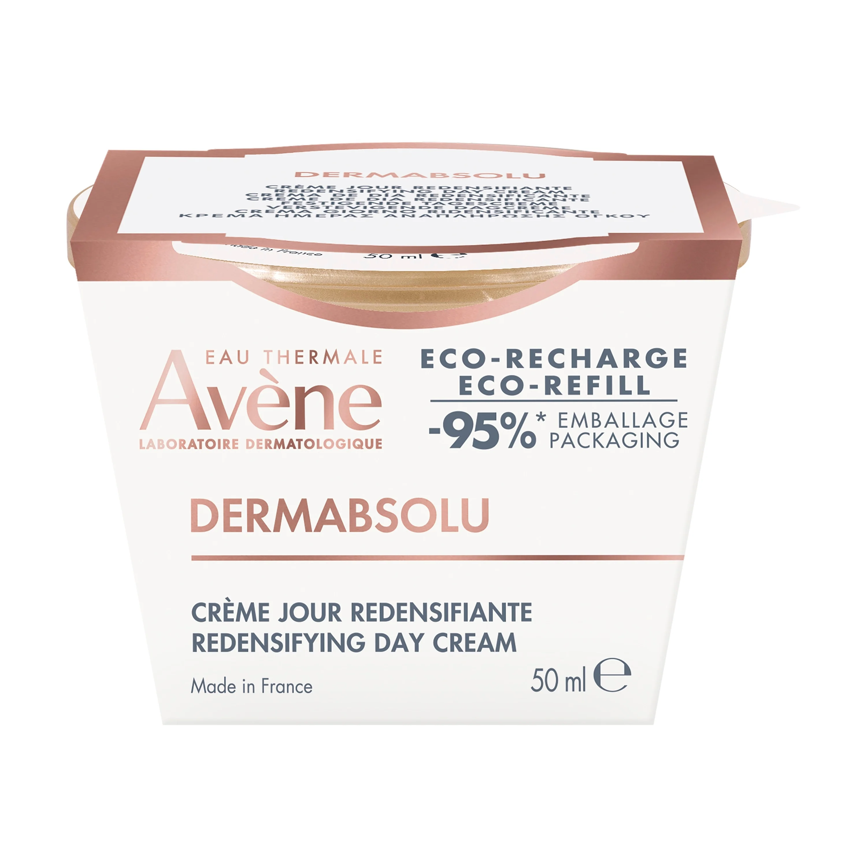 DermAbsolu Crema Giorno Ridensificante Ricarica - Crema viso giorno antirughe, Crema viso giorno effetto globale