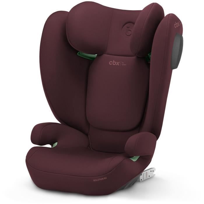 Silla de coche Cybex Solution B3 i-Fix - De 3 a 12 años - De 15 a 50 kg - De 100 a 150 cm - Roja