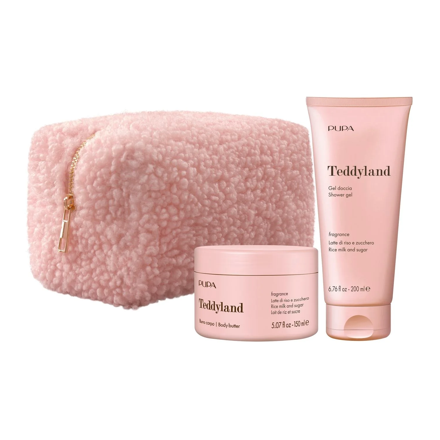 Trattamenti Corpo TEDDYLAND KIT 1 - latte di riso e zucchero - Cofanetto Corpo