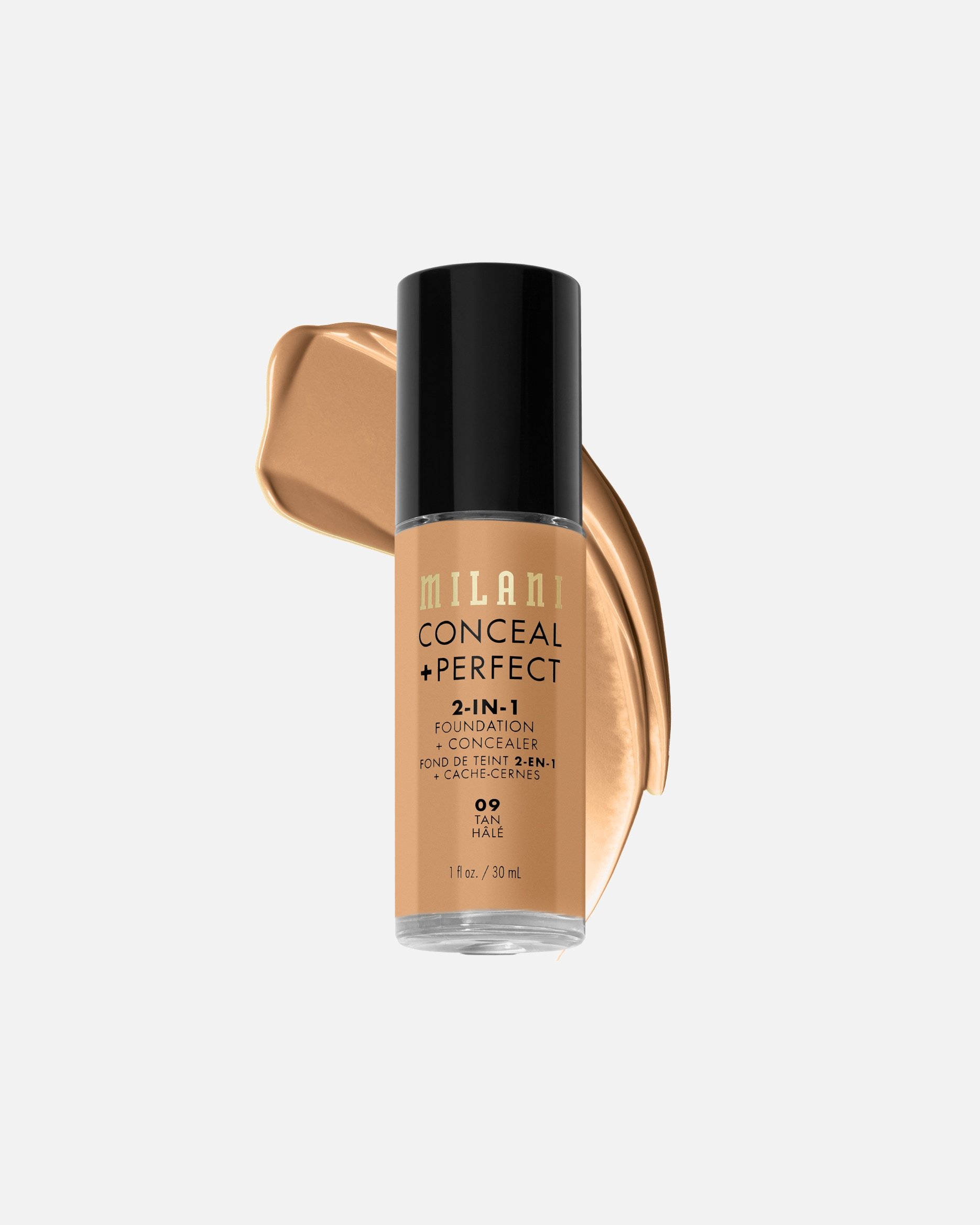 Milani Foundation 2-in-1 korektors + - 30 ml