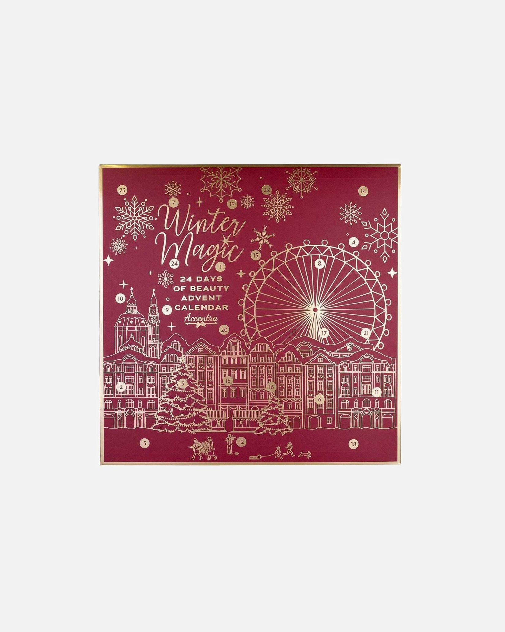 Accentra Adventes kalendārs ZIEMAS BURVJU BORDO - 1 gab.