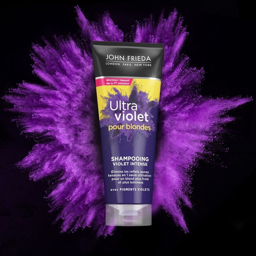John Frieda Ultra Violet pour Blond Shampooing Violet Intense