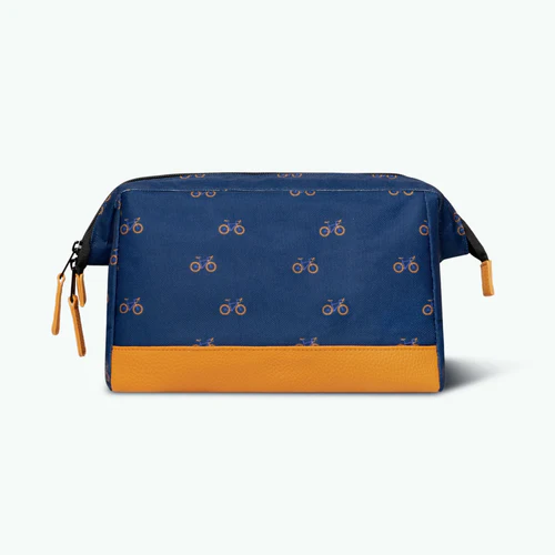 Cabaia Rue du Temple navy blue toiletry bag